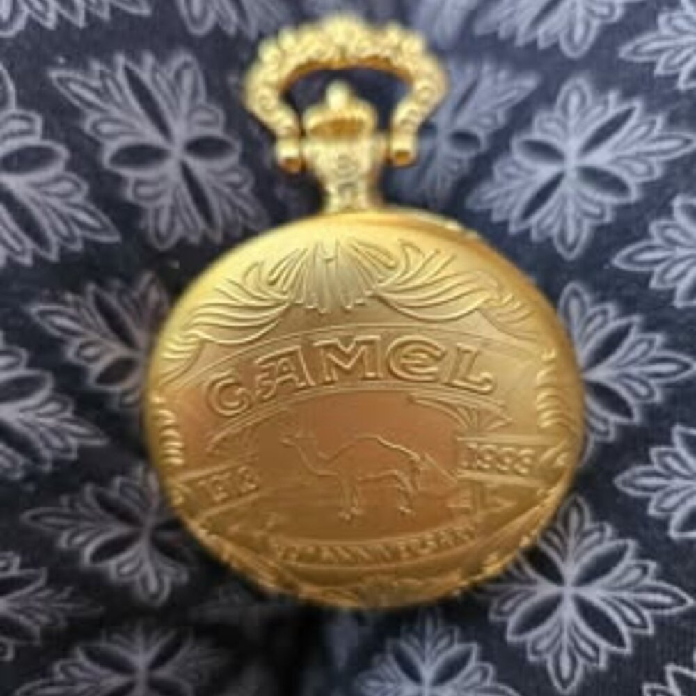 Camel Pocket Watch. Needs New Battery